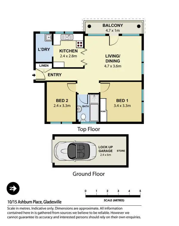 Floorplan of Homely unit listing, Unit 10/15 Ashburn Place, Gladesville NSW 2111