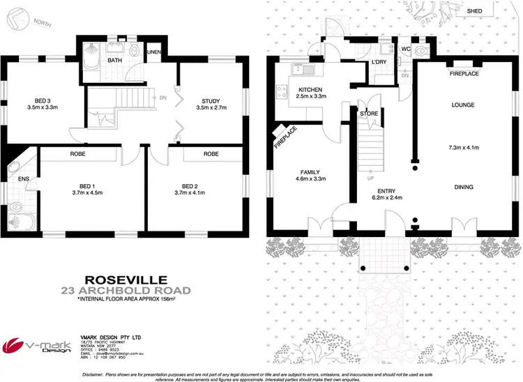 Floorplan of Homely house listing, 23 Archbold Road, Roseville NSW 2069