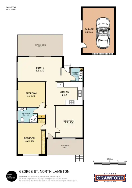 Floorplan of Homely house listing, 62 George Street, North Lambton NSW 2299