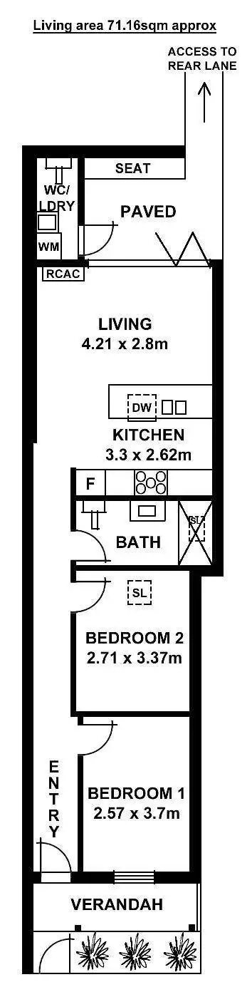 Floorplan of Homely house listing, 26 Marion Street, Adelaide SA 5000