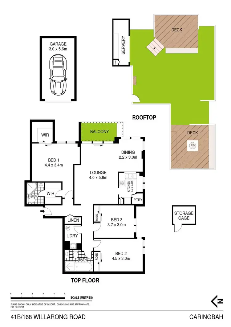 Floorplan of Homely apartment listing, 41b/168 Willarong Road, Caringbah NSW 2229