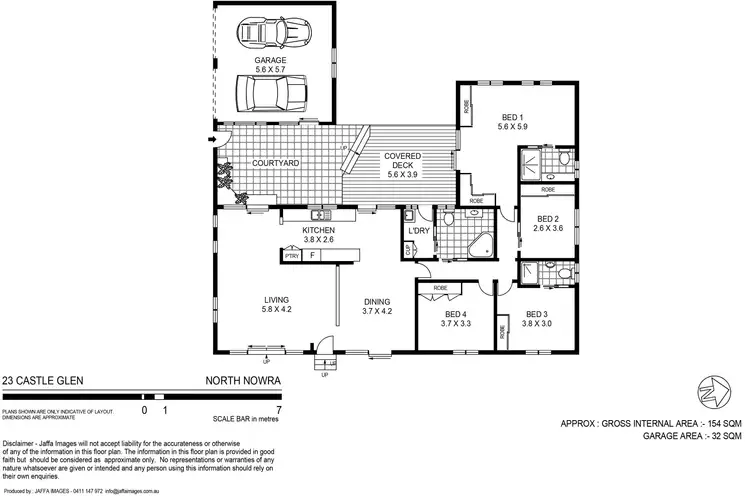 Floorplan of Homely house listing, 23 Castle Glen, North Nowra NSW 2541