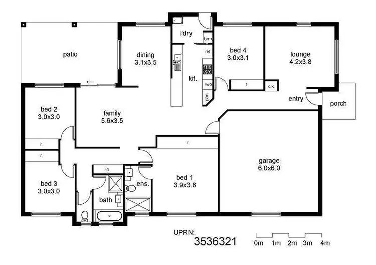 Floorplan of Homely house listing, Address available on request