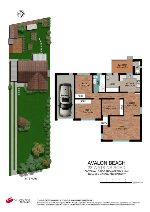 Floorplan of Homely house listing, 23 Watkins Road, Avalon NSW 2107