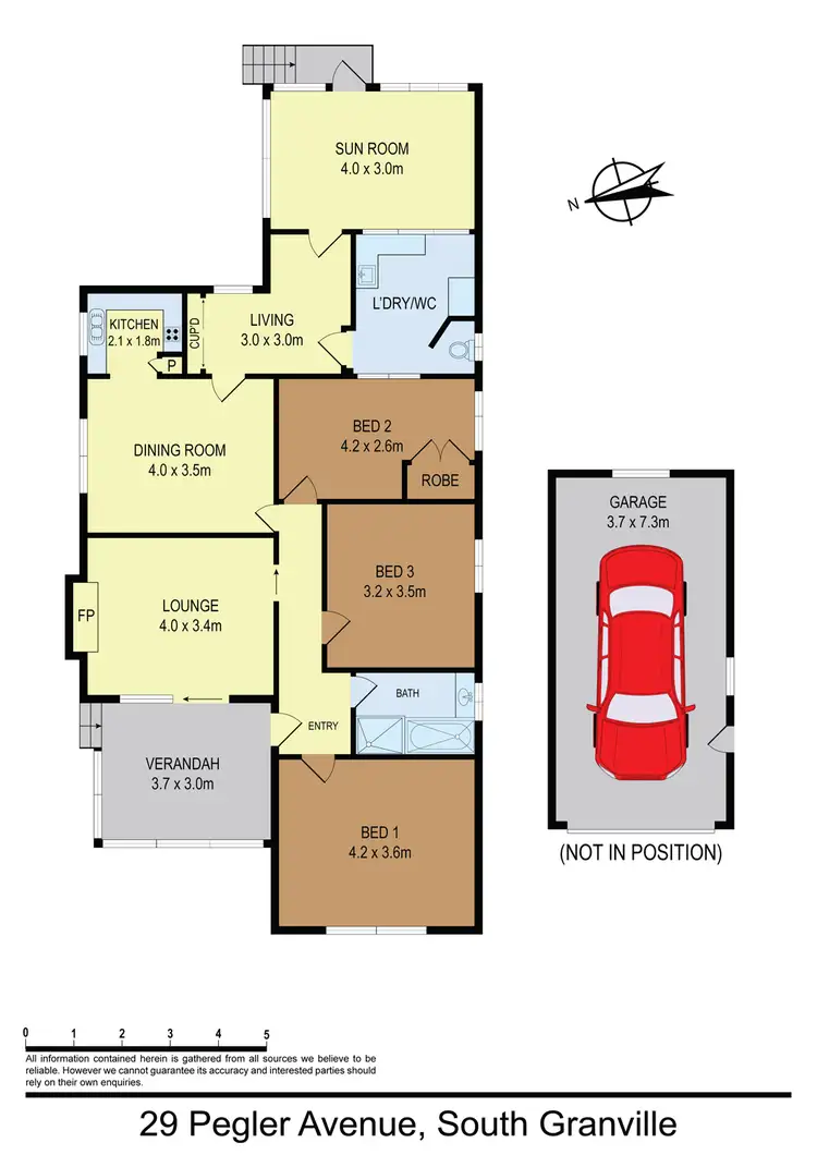 Floorplan of Homely house listing, 29 Pegler Avenue, Granville NSW 2142
