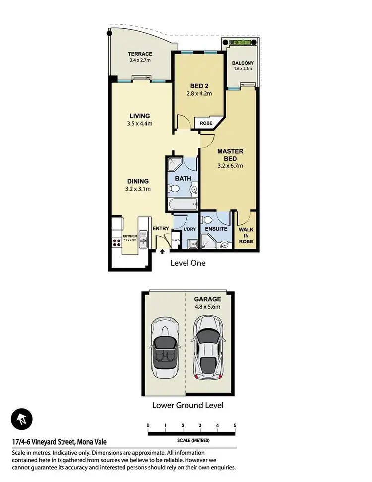 Floorplan of Homely apartment listing, 17/4-6 Vineyard Street, Mona Vale NSW 2103