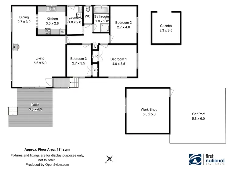 Floorplan of Homely house listing, 45 Redwood Road, Kingston TAS 7050