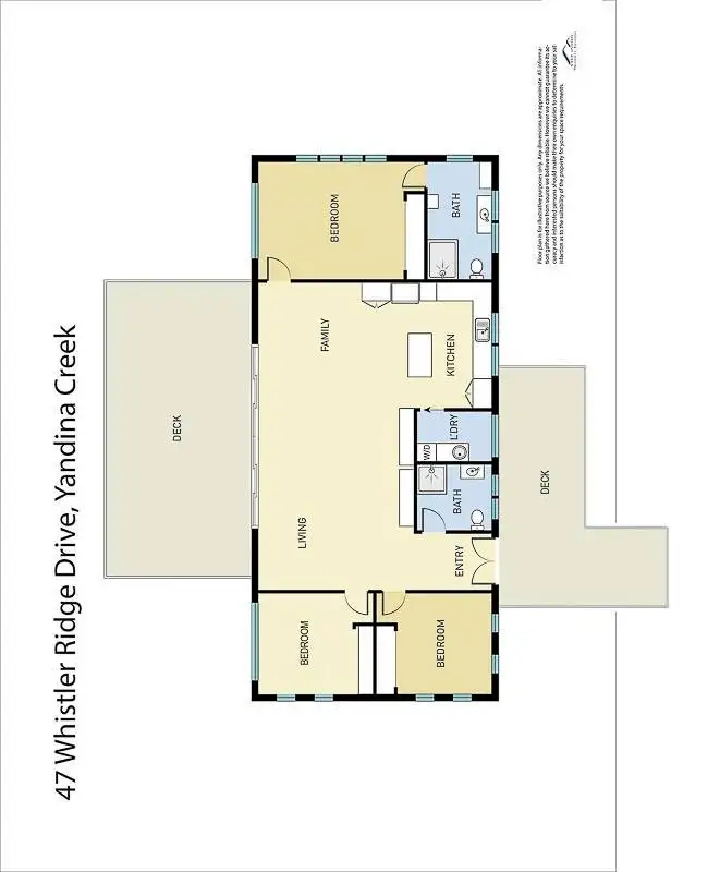 Floorplan of Homely house listing, 47 Whistler Ridge Drive, Yandina Creek QLD 4561