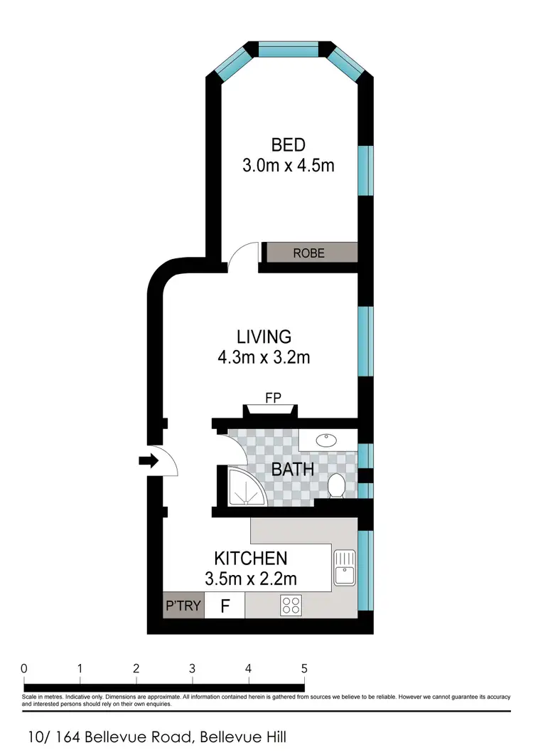 Floorplan of Homely apartment listing, 10/164 Bellevue Road, Bellevue Hill NSW 2023
