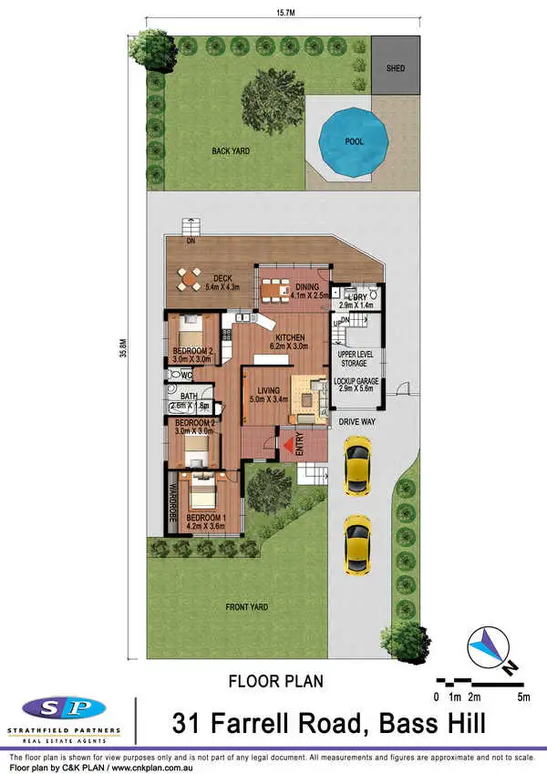 Floorplan of Homely house listing, 31 Farrell Road, Bass Hill NSW 2197