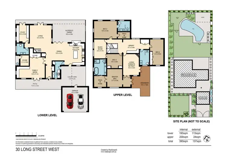 Floorplan of Homely house listing, 30 Long Street, Graceville QLD 4075