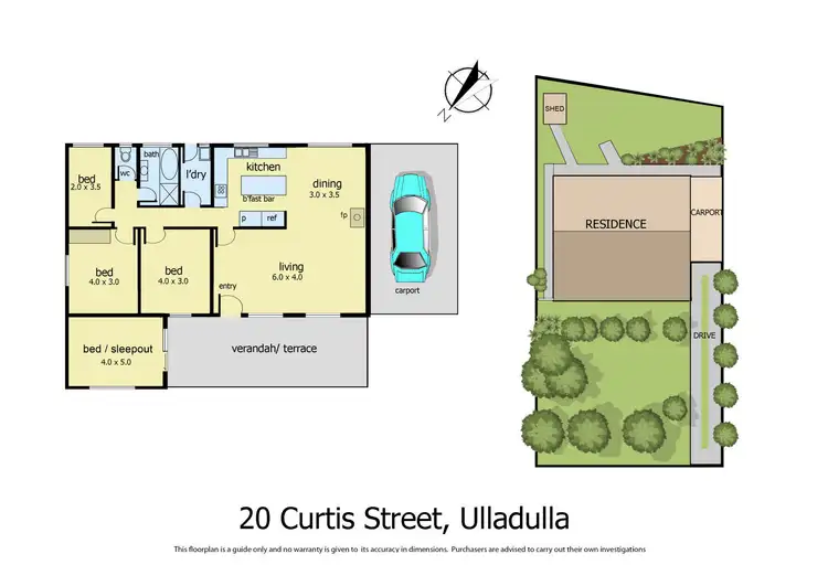 Floorplan of Homely house listing, 20 Curtis Street, Ulladulla NSW 2539