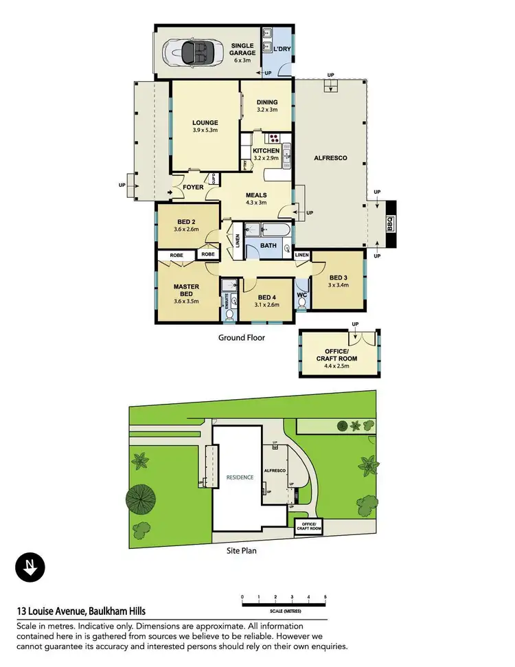 Floorplan of Homely house listing, 13 Louise Avenue, Baulkham Hills NSW 2153