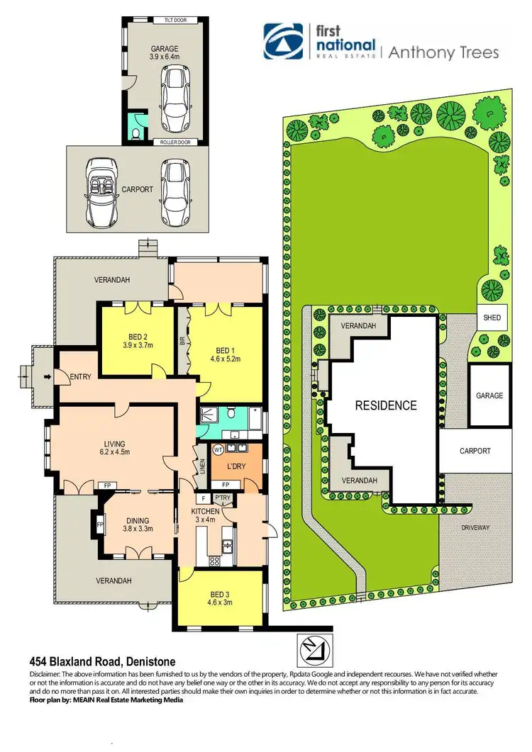 Floorplan of Homely house listing, 454 Blaxland Road, Denistone NSW 2114