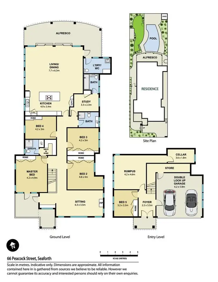 Floorplan of Homely house listing, 66 Peacock Street, Seaforth NSW 2092
