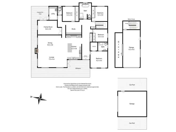 Floorplan of Homely house listing, 92 William Street, Forth TAS 7310