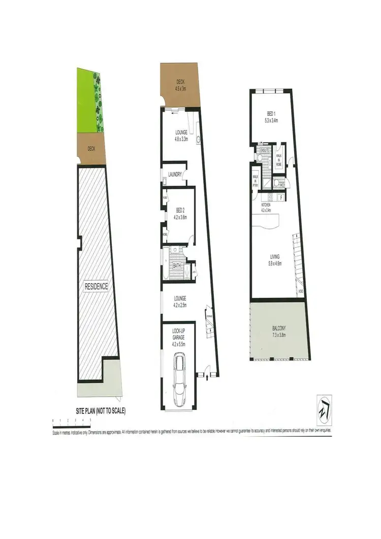Floorplan of Homely house listing, 61A Mitchell Street, Stockton NSW 2295