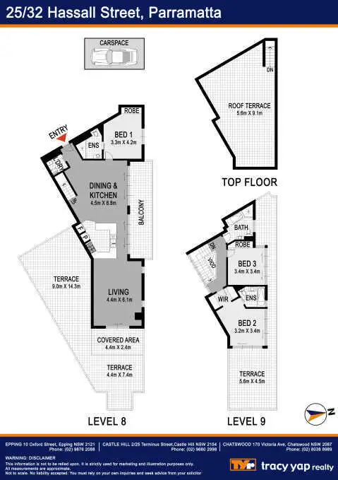 Floorplan of Homely apartment listing, 25/32 Hassall Street, Parramatta NSW 2150