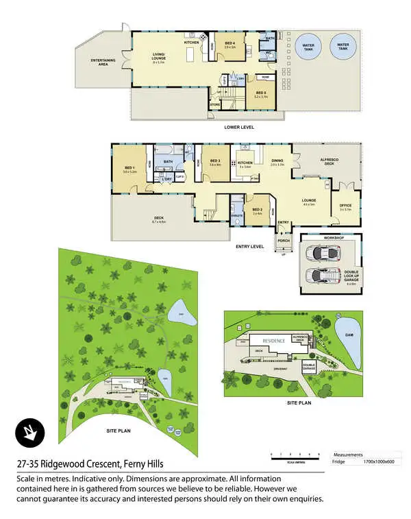 Floorplan of Homely house listing, 27-35 Ridgewood Court, Ferny Hills QLD 4055