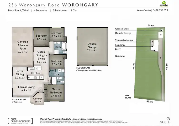 Floorplan of Homely house listing, 256 Worongary Road, Worongary QLD 4213