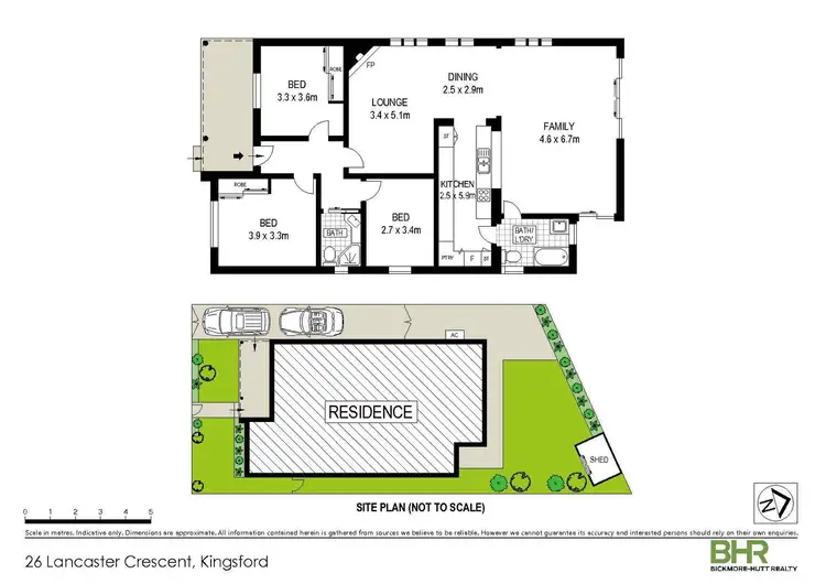 Floorplan of Homely house listing, 26 Lancaster Crescent, Kingsford NSW 2032