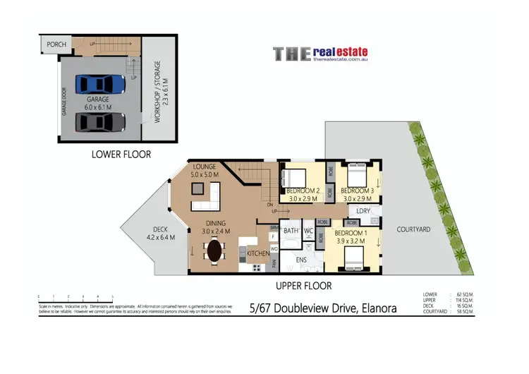 Floorplan of Homely house listing, 5/67 Doubleview Drive, Elanora QLD 4221