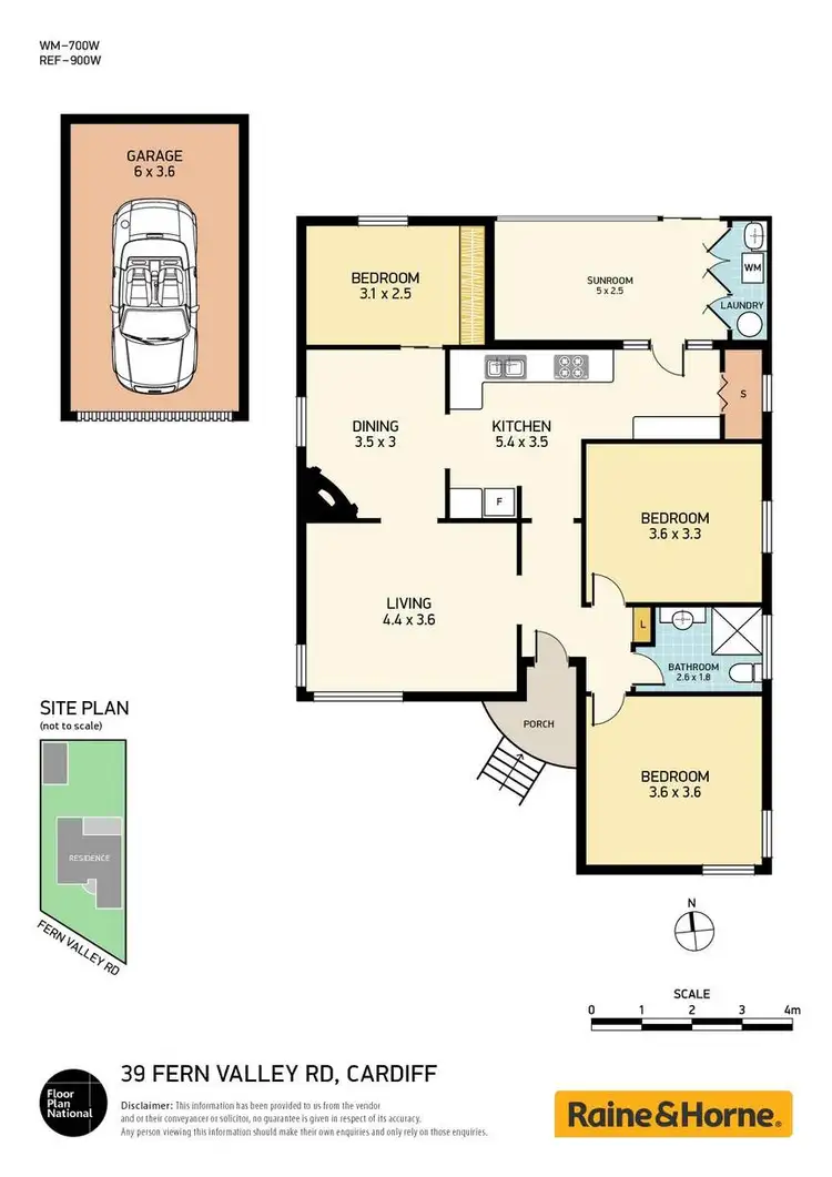 Floorplan of Homely house listing, 39 Fern Valley Road, Cardiff NSW 2285