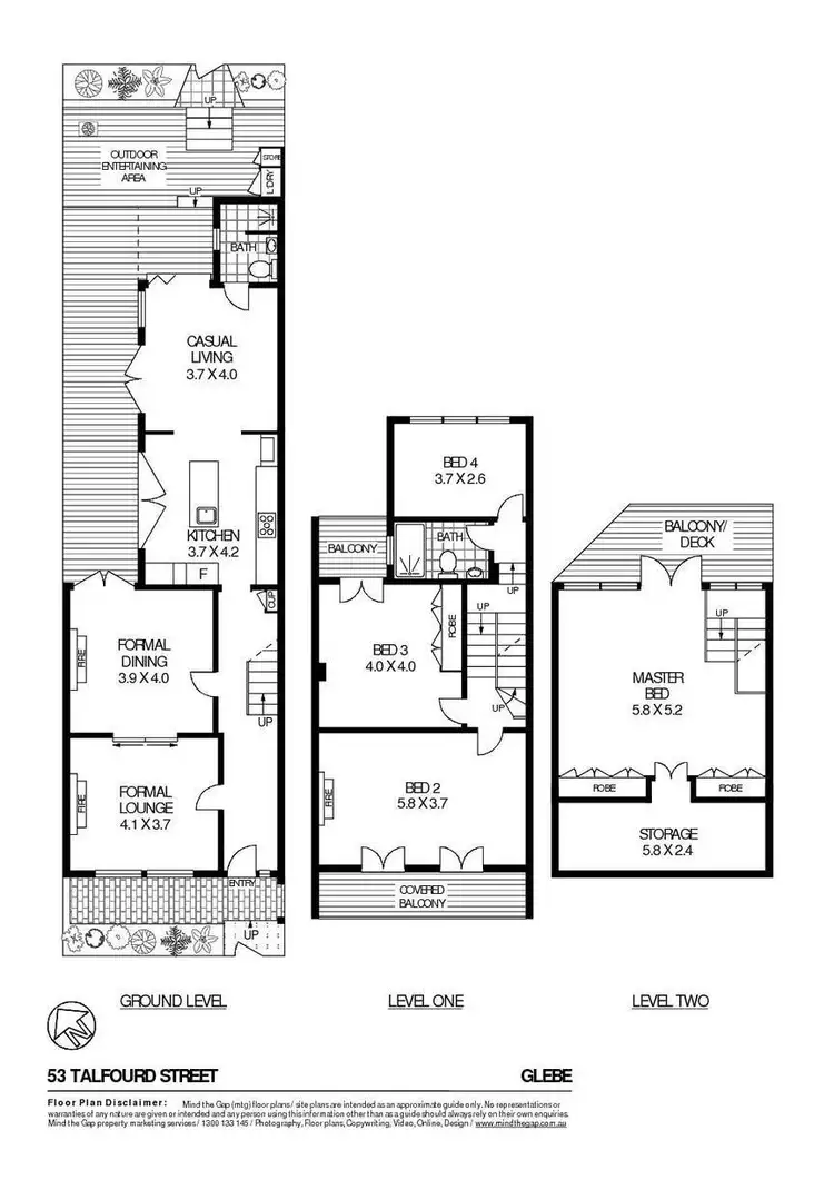 Floorplan of Homely house listing, 53 Talfourd Street, Glebe NSW 2037