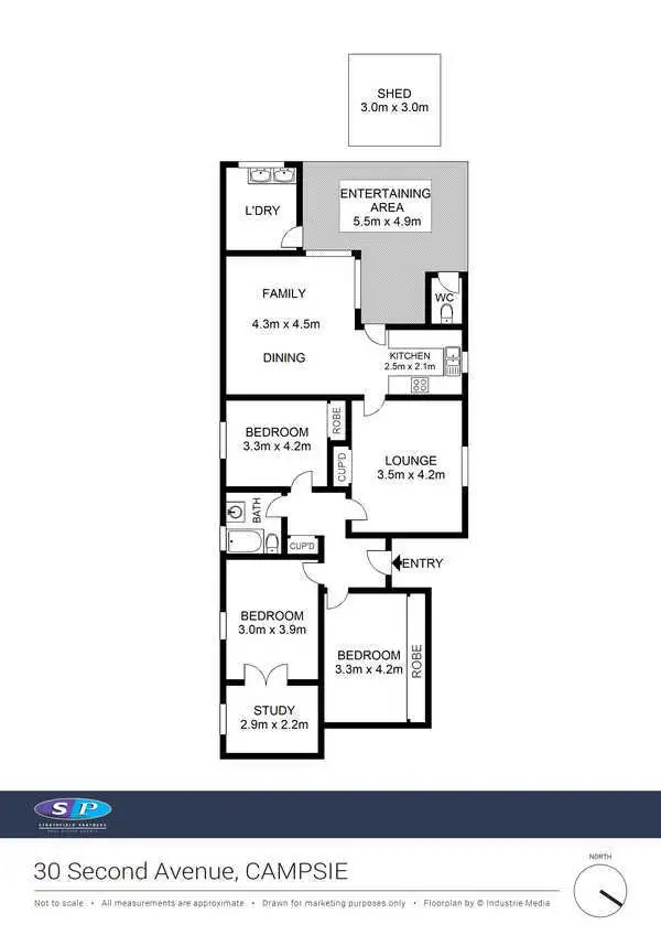 Floorplan of Homely house listing, 30 Second Avenue, Campsie NSW 2194