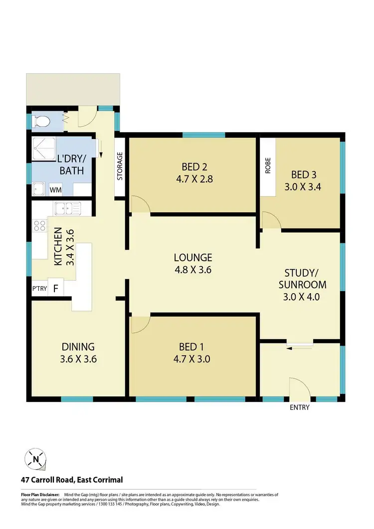 Floorplan of Homely house listing, 47 Carroll Road, East Corrimal NSW 2518