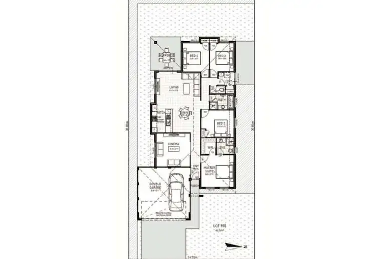 Floorplan of Homely house listing, Lot 955 Smirk Road, Baldivis WA 6171