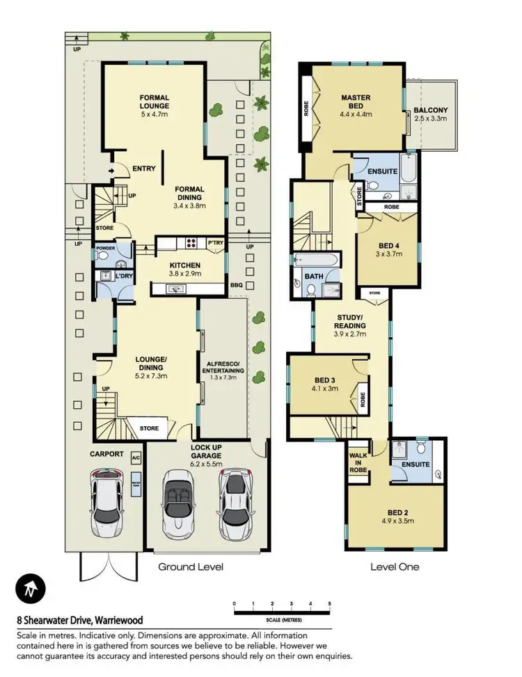 Floorplan of Homely house listing, 8 Shearwater Drive, Warriewood NSW 2102