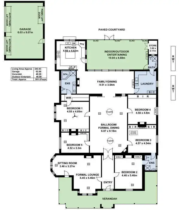 Floorplan of Homely house listing, 1A Westminster Street, St Peters SA 5069
