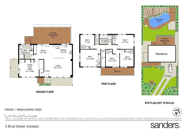 Floorplan of Homely house listing, 5 Rival Street, Kareela NSW 2232