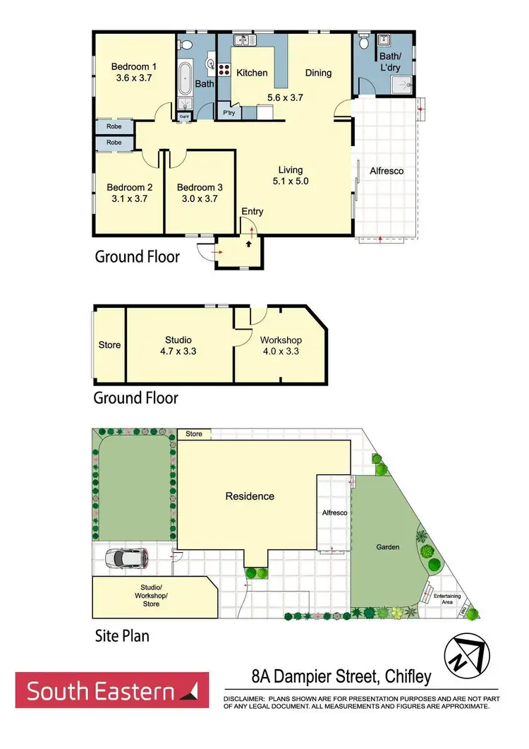 Floorplan of Homely house listing, 8a Dampier Street, Chifley NSW 2036