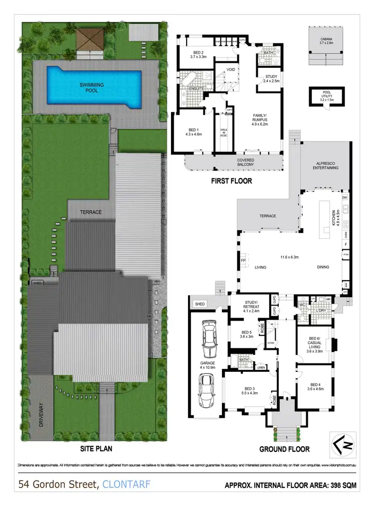 Floorplan of Homely house listing, 54 Gordon Street, Clontarf NSW 2093
