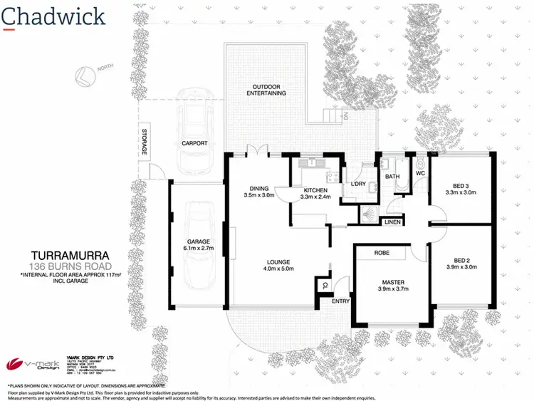 Floorplan of Homely house listing, 136 Burns Road, Turramurra NSW 2074