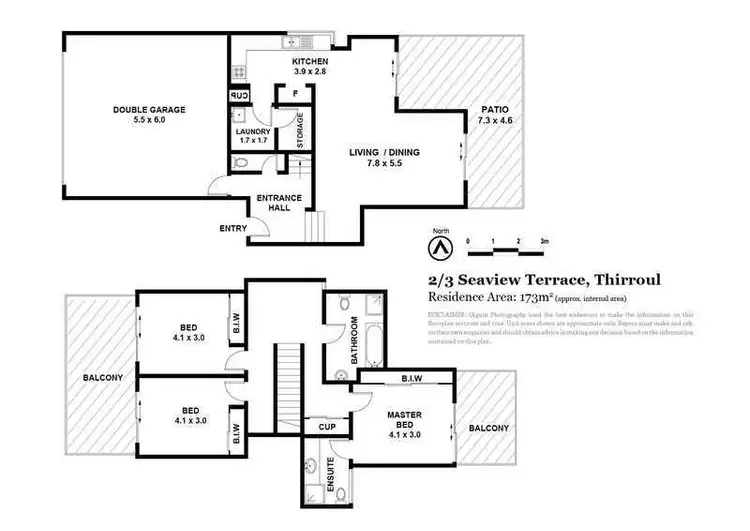 Floorplan of Homely terrace listing, 2/3 Seaview Terrace, Thirroul NSW 2515
