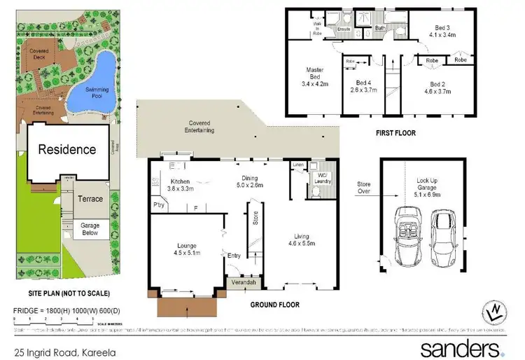 Floorplan of Homely house listing, 25 Ingrid Road, Kareela NSW 2232