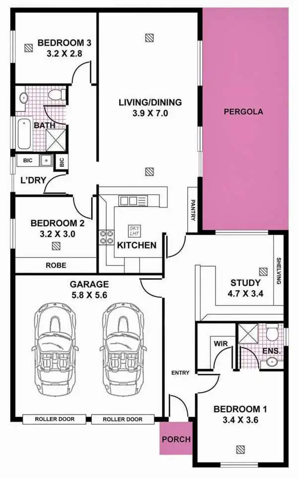 Floorplan of Homely house listing, 4A The Parkway, Paradise SA 5075