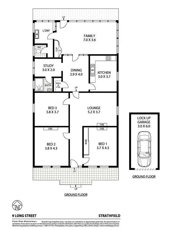 Floorplan of Homely house listing, 9 Long Street, Strathfield NSW 2135
