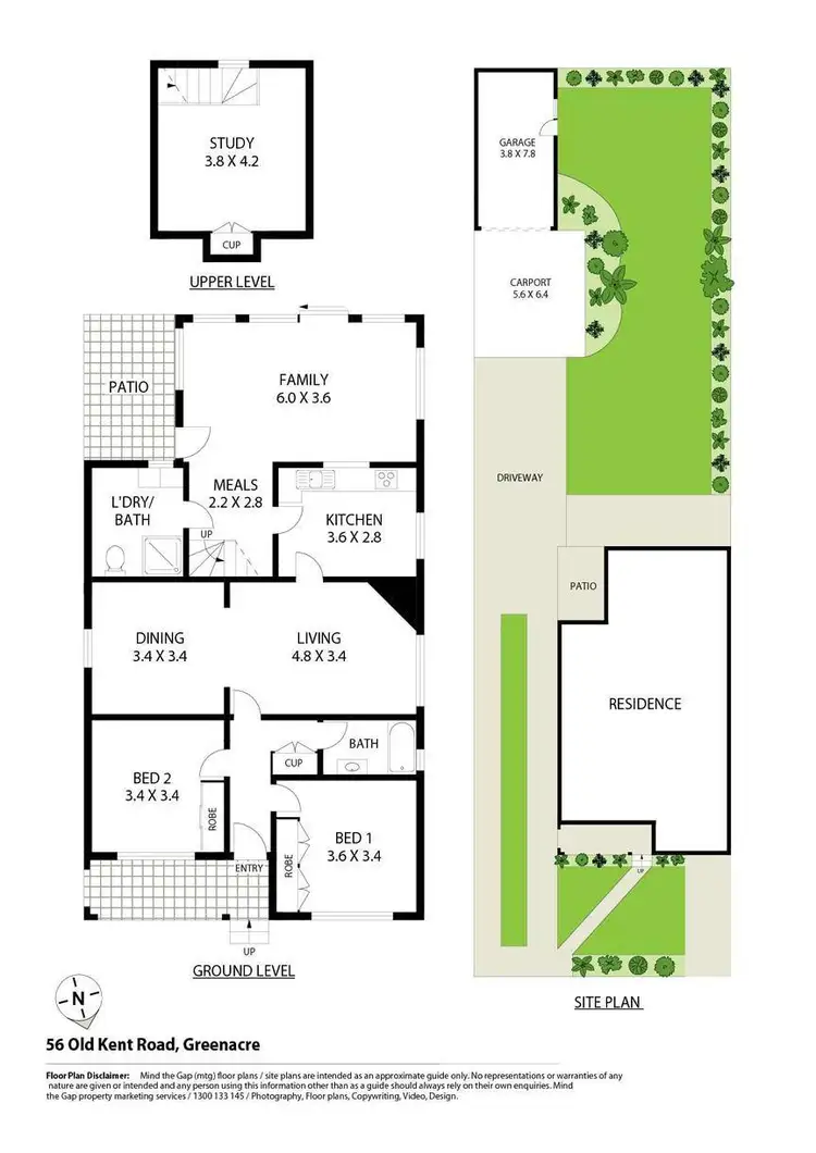Floorplan of Homely house listing, 56 Old Kent Road, Greenacre NSW 2190