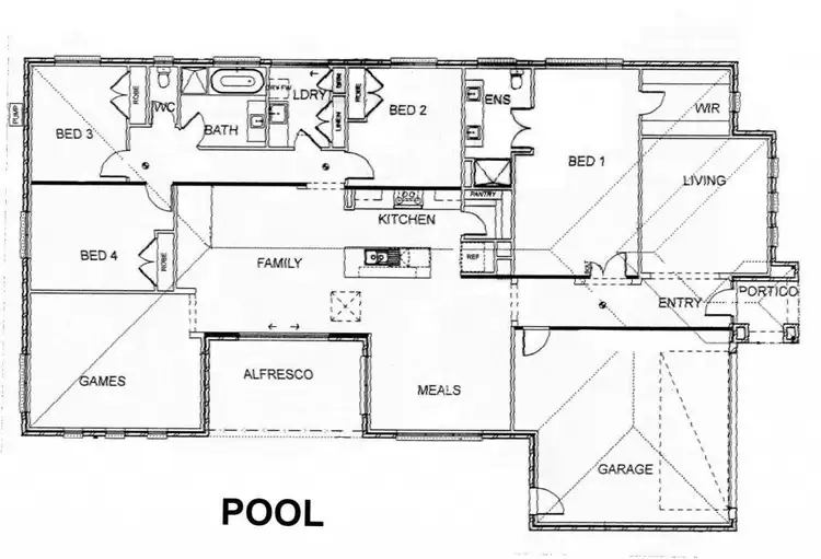Floorplan of Homely house listing, 59 Moama Street, Mathoura NSW 2710