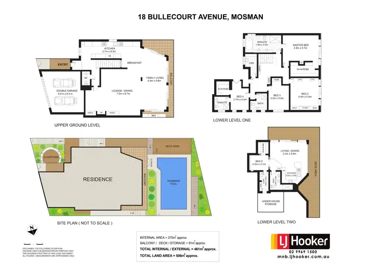 Floorplan of Homely house listing, 18 Bullecourt Avenue, Mosman NSW 2088