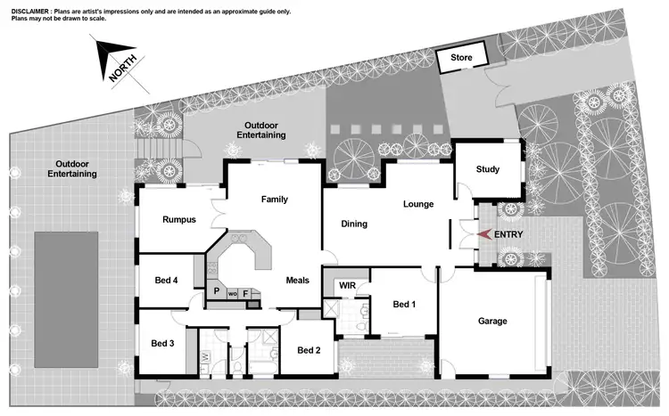 Floorplan of Homely house listing, 23 Pannamena Crescent, Jerrabomberra NSW 2619
