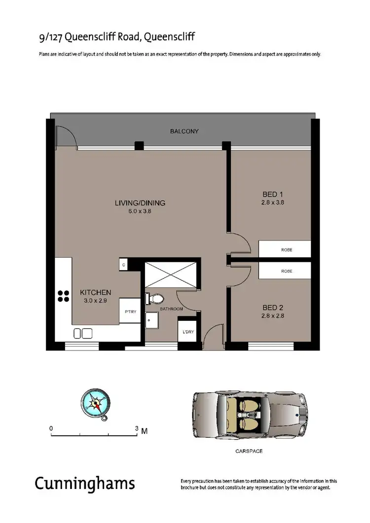 Floorplan of Homely unit listing, 9/127 Queenscliff Road, Queenscliff NSW 2096