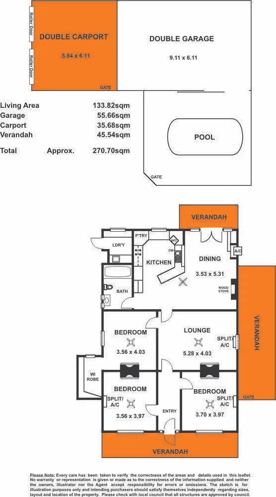 Floorplan of Homely house listing, 37 Evans Street, Rosewater SA 5013