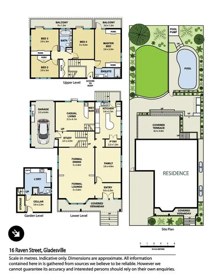 Floorplan of Homely house listing, 16 Raven Street, Gladesville NSW 2111