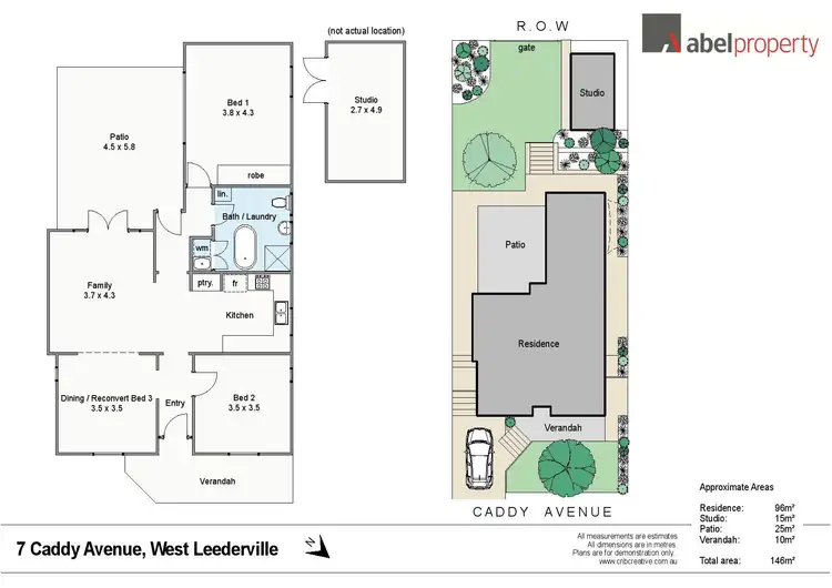 Floorplan of Homely house listing, 7 Caddy Avenue, West Leederville WA 6007