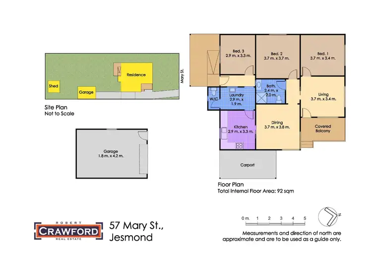 Floorplan of Homely house listing, 57 Mary Street, Jesmond NSW 2299